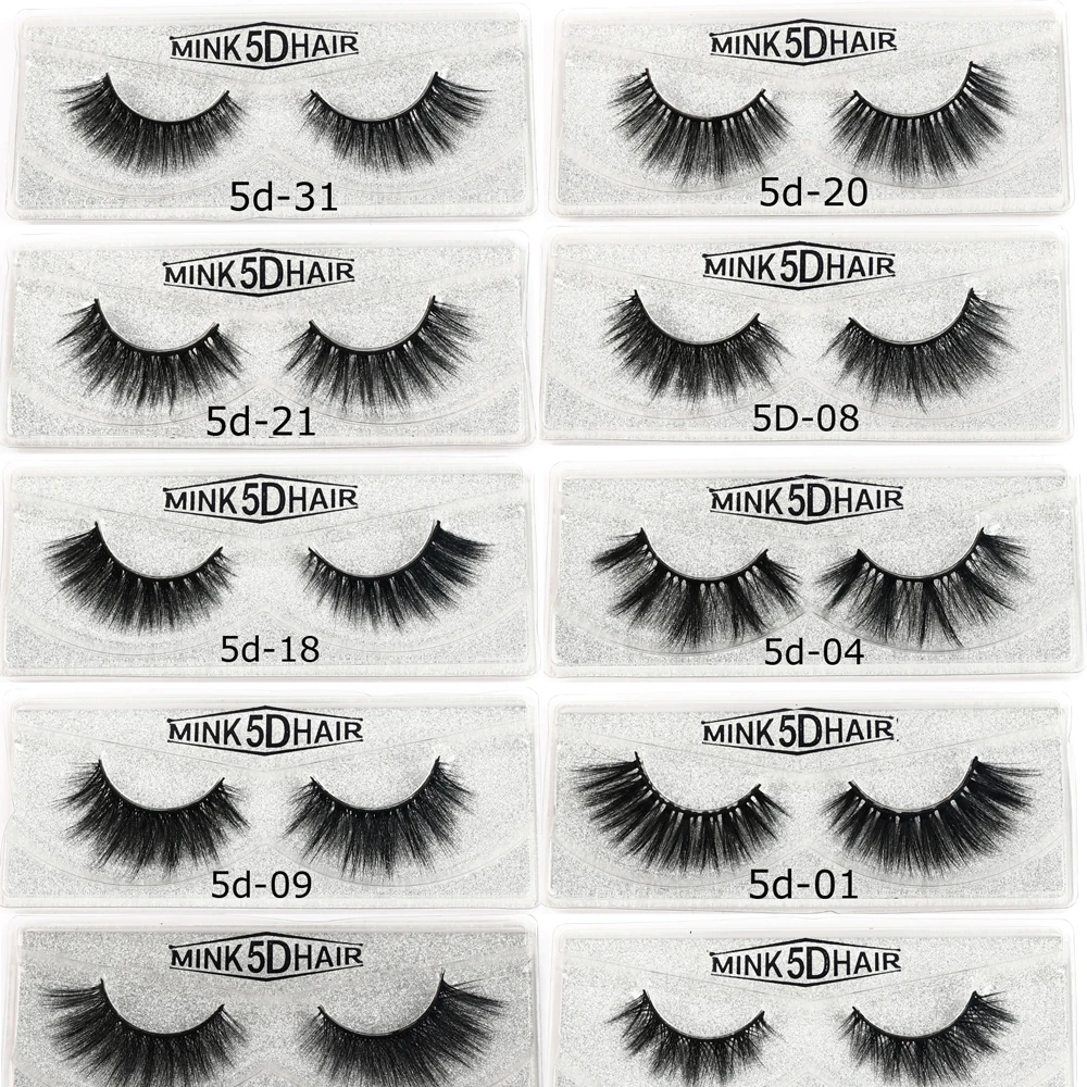 25mm Mink Eyelashes 25/50 pair Wholesale 3D Lashes packaging box Makeup Dramatic Long | Красота и здоровье