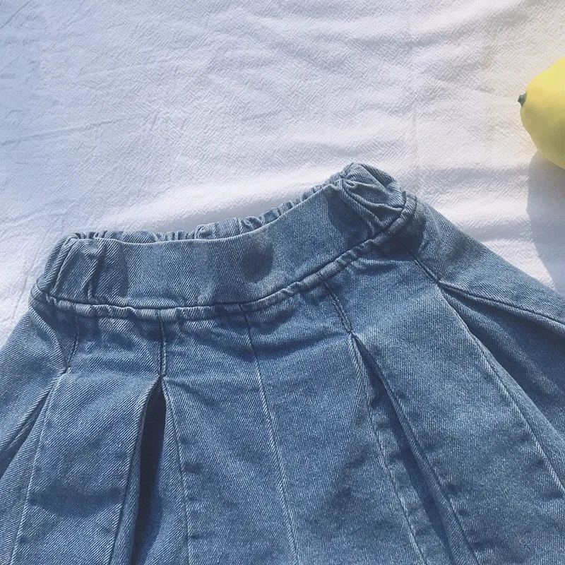 Распродажа шорты для девочек джинсовая юбка маленьких детская Милые