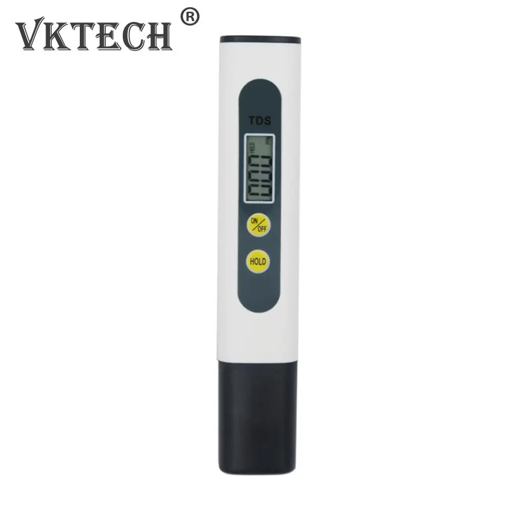 

TDS Meter Tester Digital Water Meter Filter Portable Pen Aquarium Pool Water Quality Purity Tester Conductivity Monitor