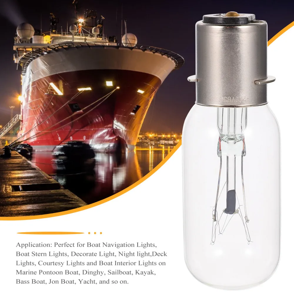

1pc Navigation Light All Round 360 Degree Indicator Lamp Bulb for Boat Yachts