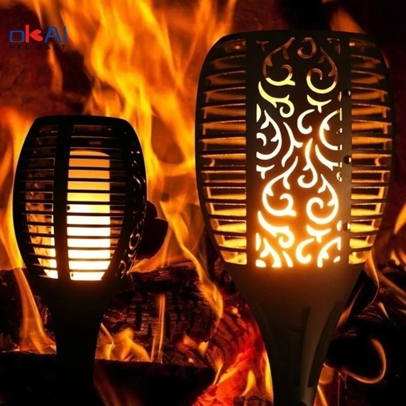 

Lawn Light Solar LED Solar Flame Light Garden Lawn Light Outdoor LED Nail Light Ground Light Garden Landscape Lawn Light Road