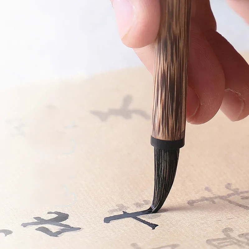 Multiple Hair Chinese Painting Writing Brush Set Medium Regular Script Calligraphy Handwriting Practice Caligrafia Supply enlarge