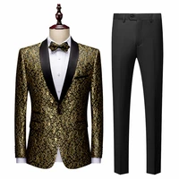 men tuxedos banquet stage costume business party prom groom wedding suits shawl lapel slim fit ball nightclub singer host dancer