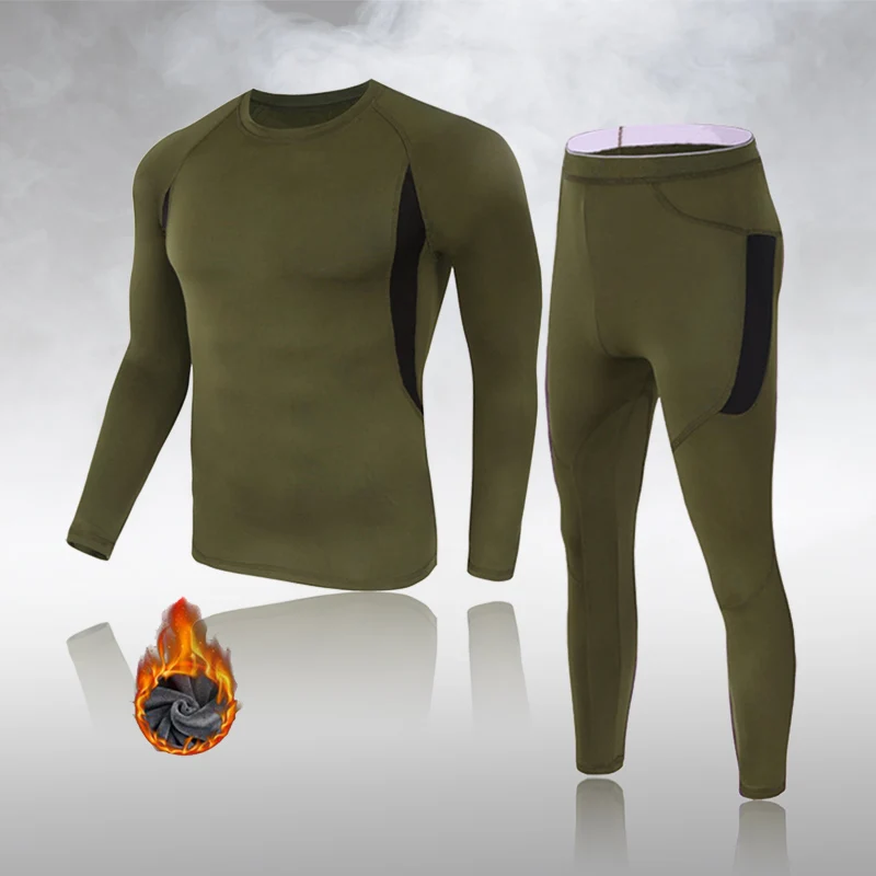 

Men's Thermal Underwear Long Johns For Male Winter Thick Thermo Underwear Sets Winter Clothes Men Keep Warm Thick Thermal 3XL