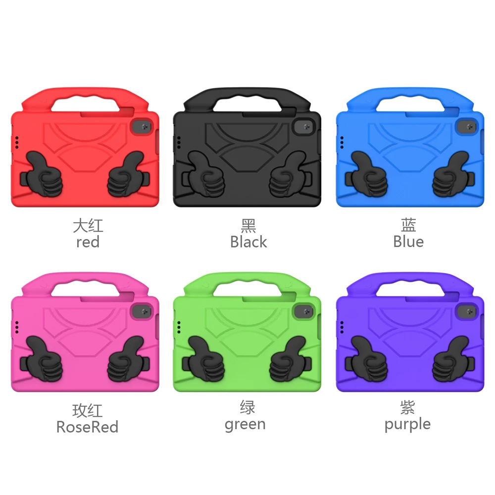 eva portable shockproof kids safe foam handle stand tablet cover for huawei matepad t8 2020 8 0 inch kobe2 l03 kob2 l09 case free global shipping
