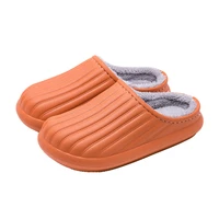 women shoes new eva plush warmth for autumn and winter wear men slippers high quality wholesale
