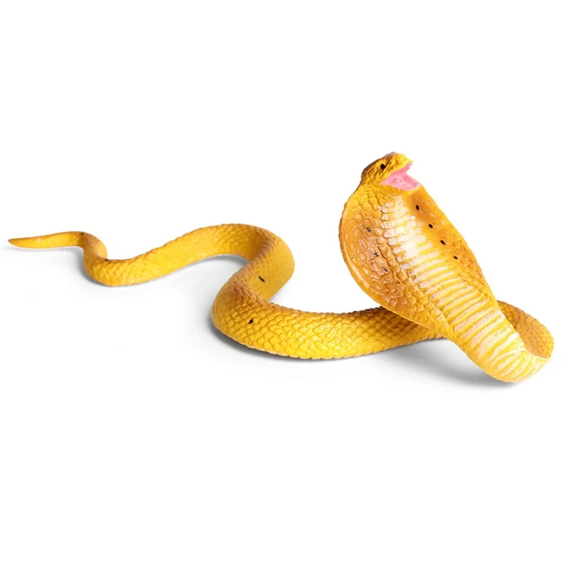 

Realistic Simulation Rubber Snake Toy Garden lifelike Joke Prank Gift Halloween 97BC