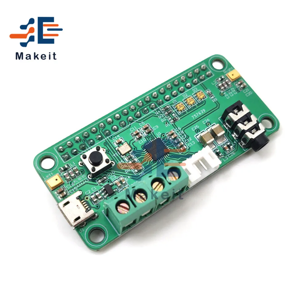 WM8960 аудио модуль декодирования Hi-Fi Звуковая карта для Raspberry Pi стерео запись I2S