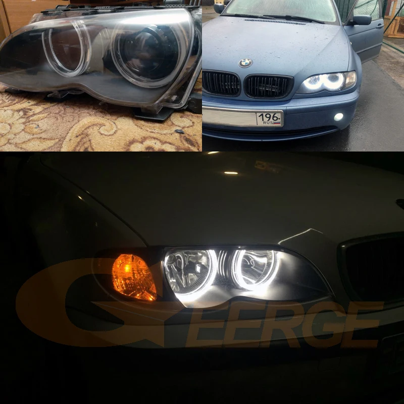 Для BMW E46 E36 E38 E39 131 146 отличный стиль DTM ультра яркий светодиодный ангельские глазки