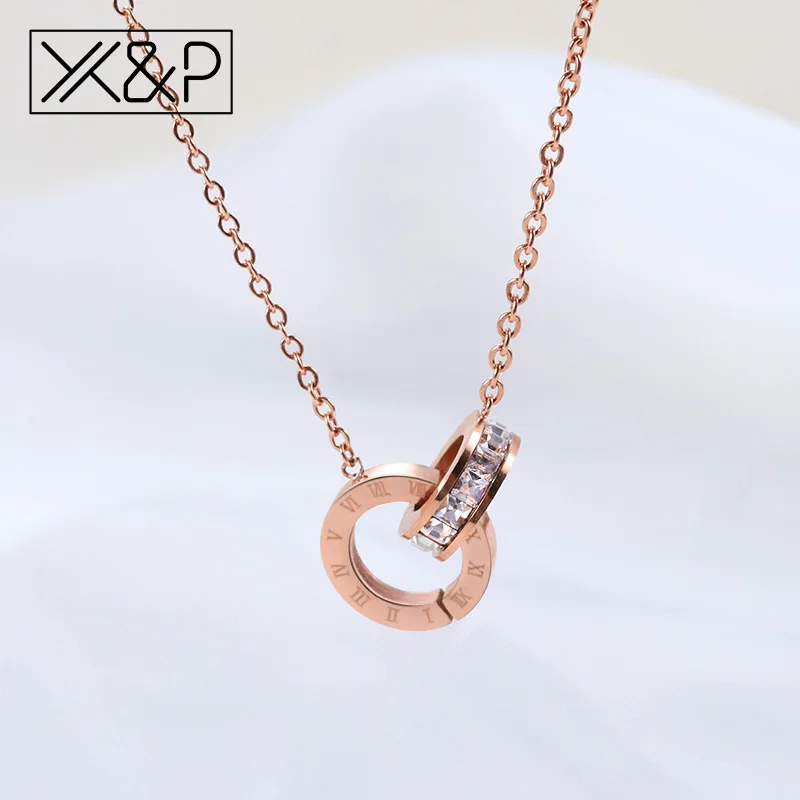 X &amp P винтажное этническое золотое ожерелье с кулоном в римском стиле
