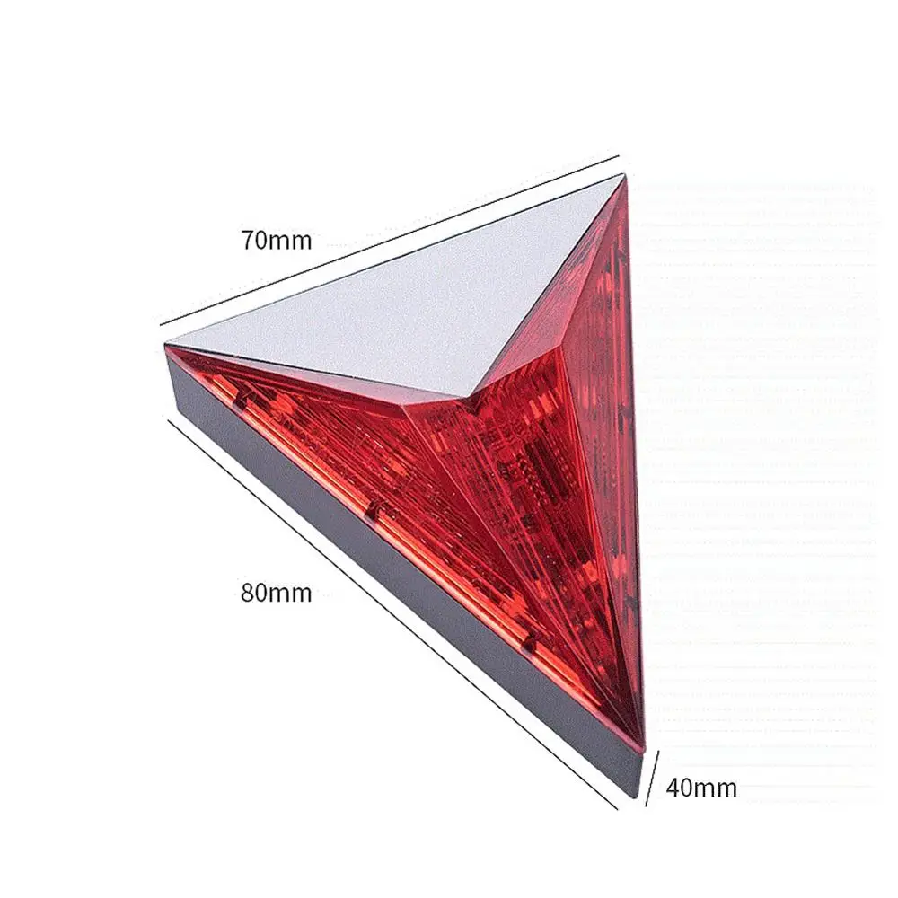 Безопасный Предупреждение ющий головной светильник Led сухие батареи