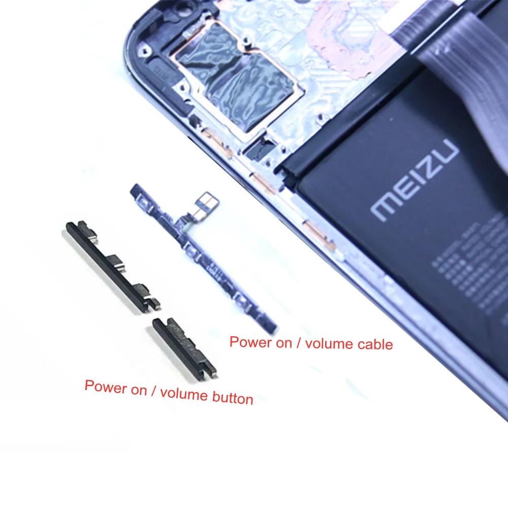 

Power on / volume cable For Meizu 16 16TH PLUS 16S 16T 16XS Power on / volume button