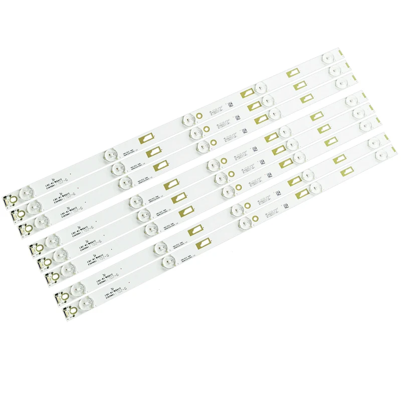 

8pcs LED backlight lamp kit 5 lamp for Toshiba 4C-LB480T-HR1 48HR332M05A0 48D15005 48L25EBC 48L26CMC 48L2600C 48L2500C