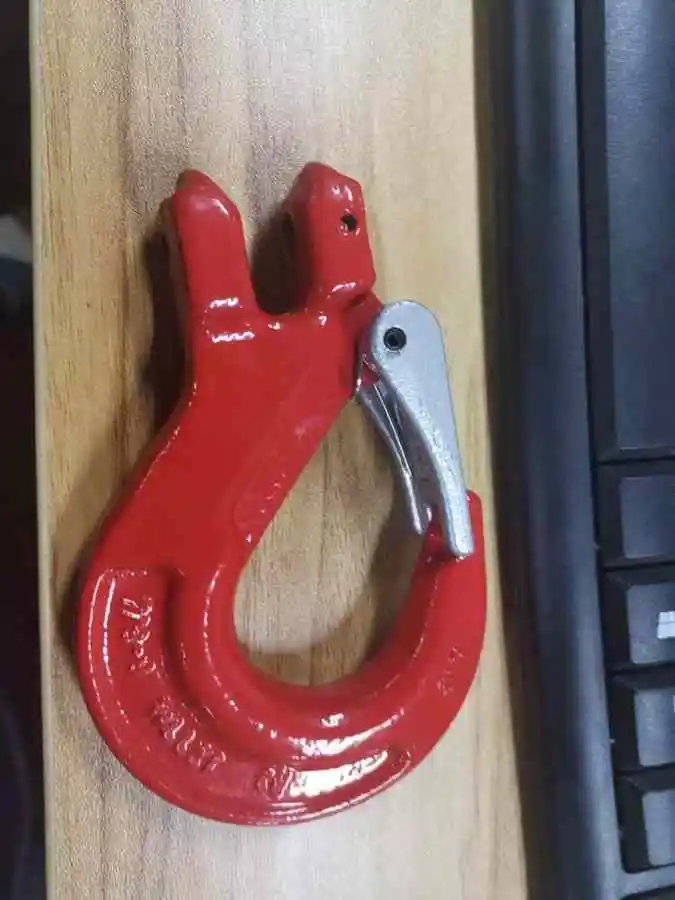 2 тонны Рог козы подъемный крюк с защелкой сплава Сталь кран для судостроения