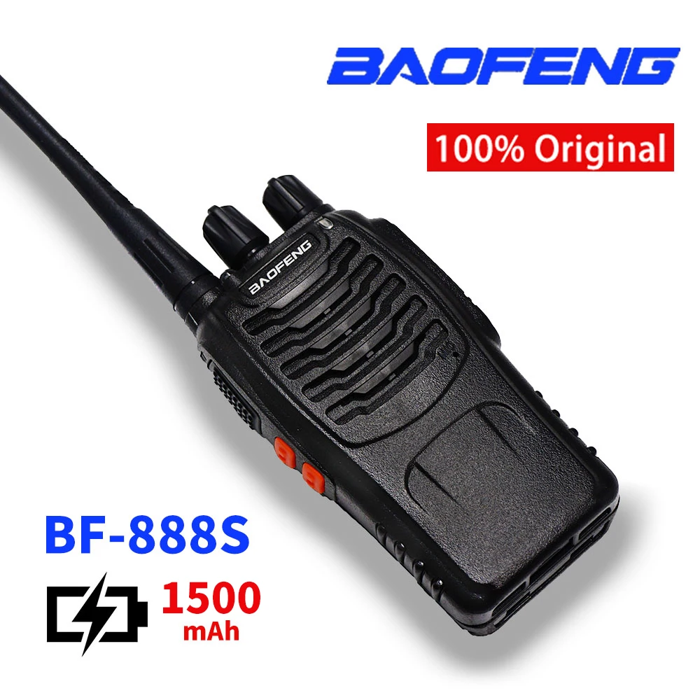 8 шт. Baofeng bf 888S рация 6 км UHF VHF FM 400-470 МГц портативная CB Ham Радиостанция FM КВ трансивер 16 каналов bf 888s