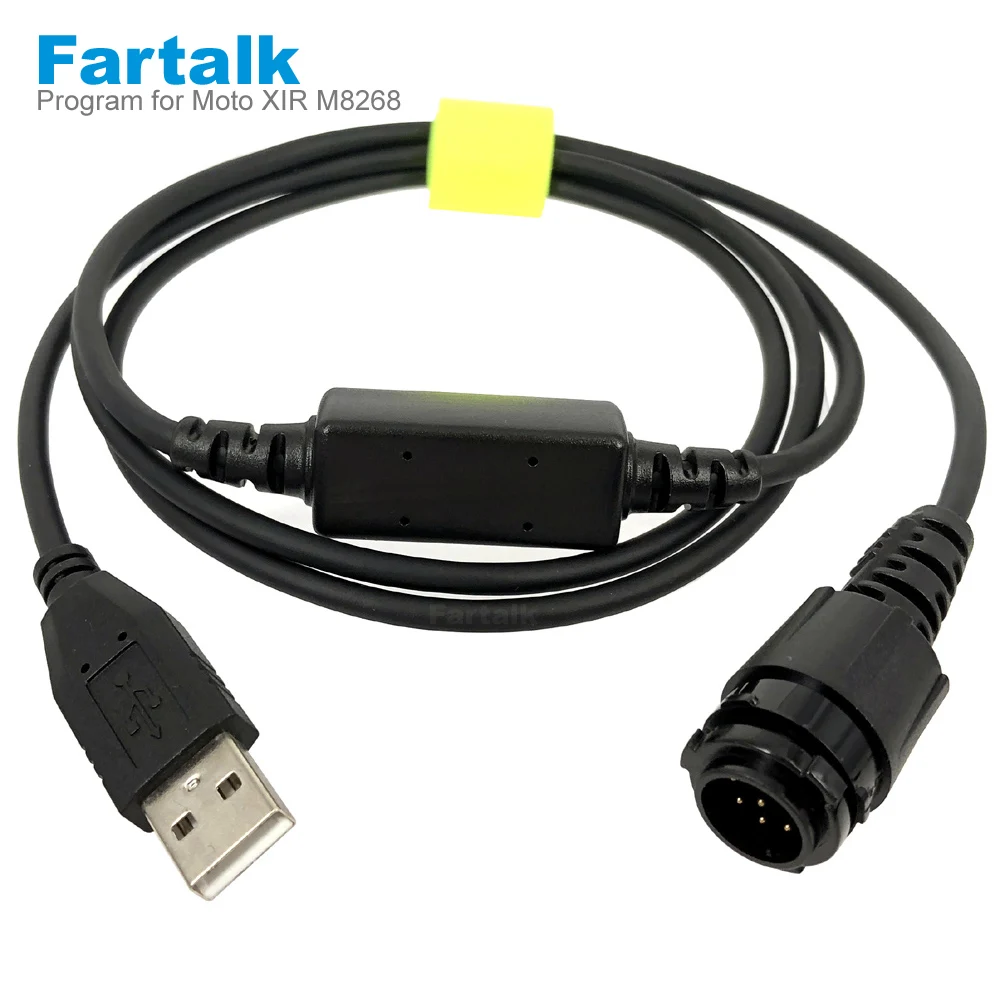 HKN6184 USB Programmierung Kabel Für Motorola XIR M8268 M8260 M8228 M8660 APX2500 XPR4500 MTM5400 DM3400 DM4600 XTL5000 Radio