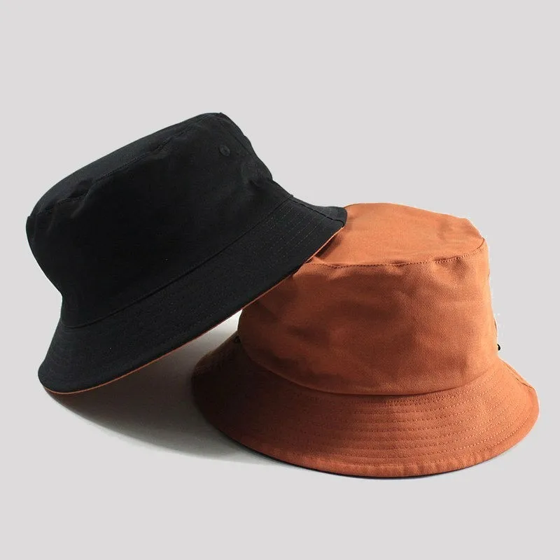 

Large size fishing hats big head man summer sun hat two sides wear panama caps plus sizes bucket hats 57-59cm 60-62cm 63-64cm