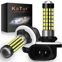 katur 2pcs h27w2 881 led bulbs fog lights for cars led fog driving lamp high lights car light sourse 6000k white h27w h27 led