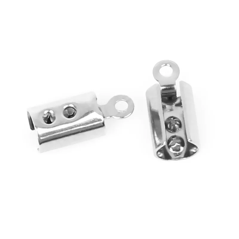 ОБЖИМНАЯ заглушка для шнура из нержавеющей стали фурнитура изготовления