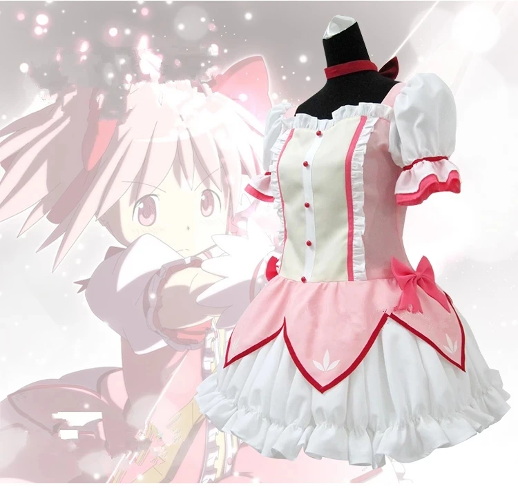 Магический Женский Костюм Puella Magi Madoka Magica магический костюм Канаме мадоки