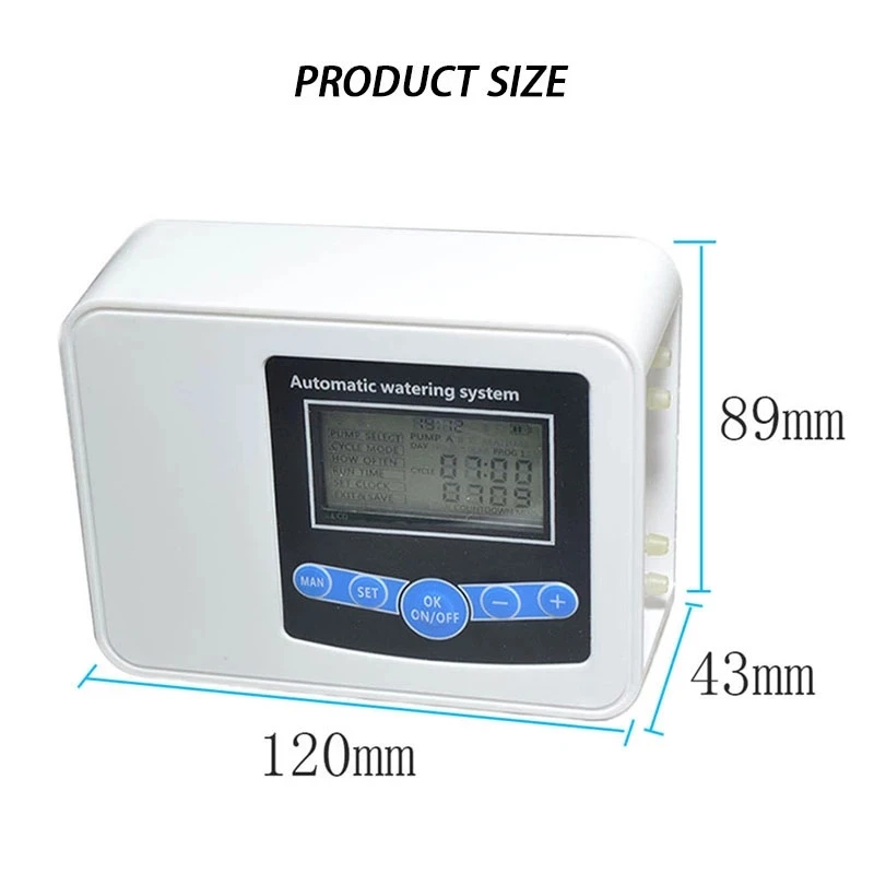 Умная Система капельного полива с двойным насосом садовая автоматическая