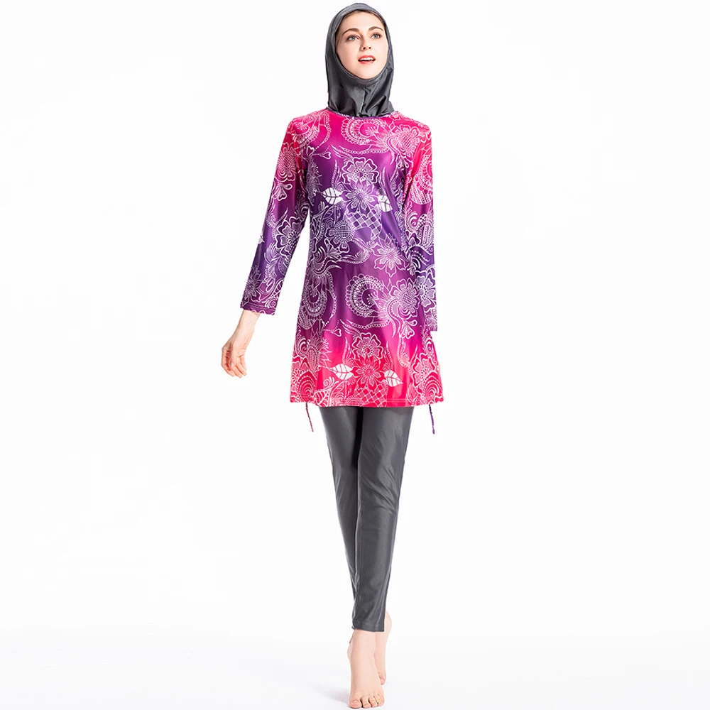 Мусульманский женский купальник 3 предмета арабский Буркини мусульманский