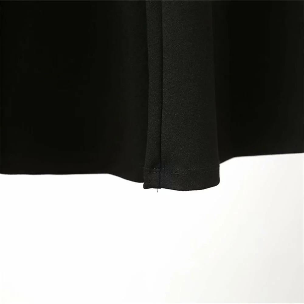 

Bska women's 2019 autumn new black temperament high waist drape belt wide leg pants casual pants 05124222800