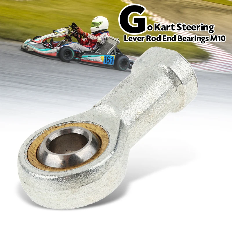 1 шт. Go Karts рулевая тяга для Go Kart стальной высокоскоростной низкий уровень шума 10 мм/0,4 дюйма Go аксессуары для картинга