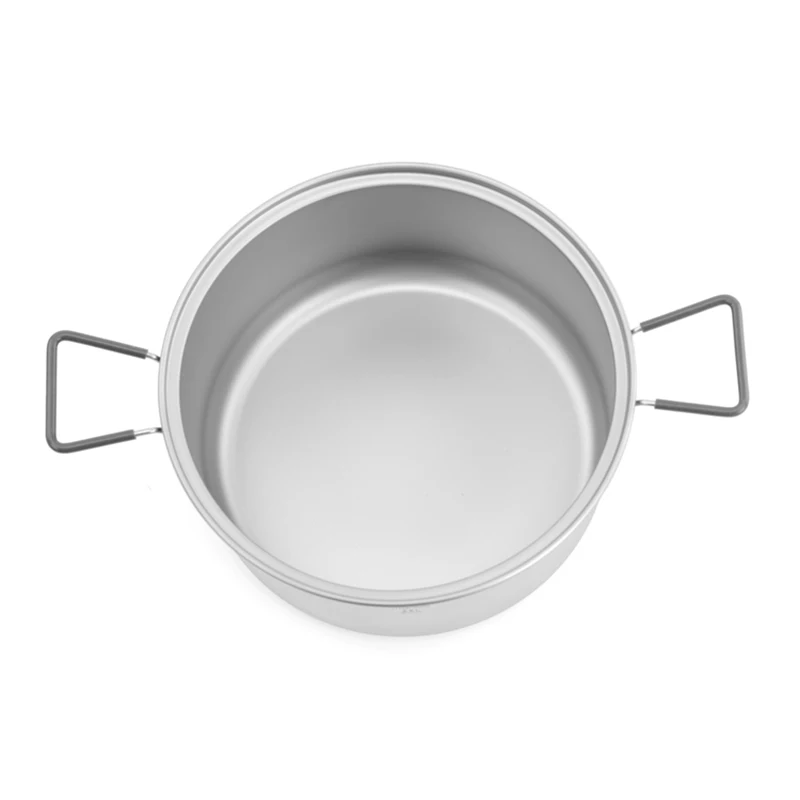 Горшок из титана Keith горшок для хранения большой емкости уличная посуда кемпинга