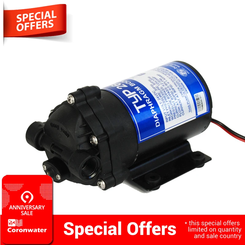 100gpd водяной Фильтр RO бустер насос для увеличения давления системы обратного