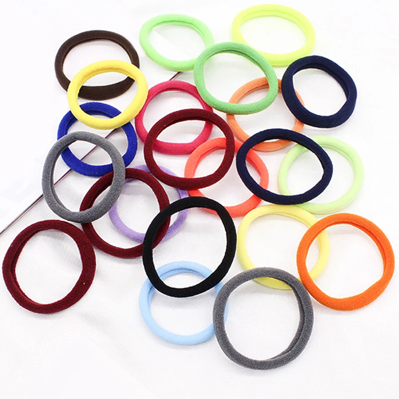 50 шт./компл. женские аксессуары для волос резинки эластичная резинка с повязкой