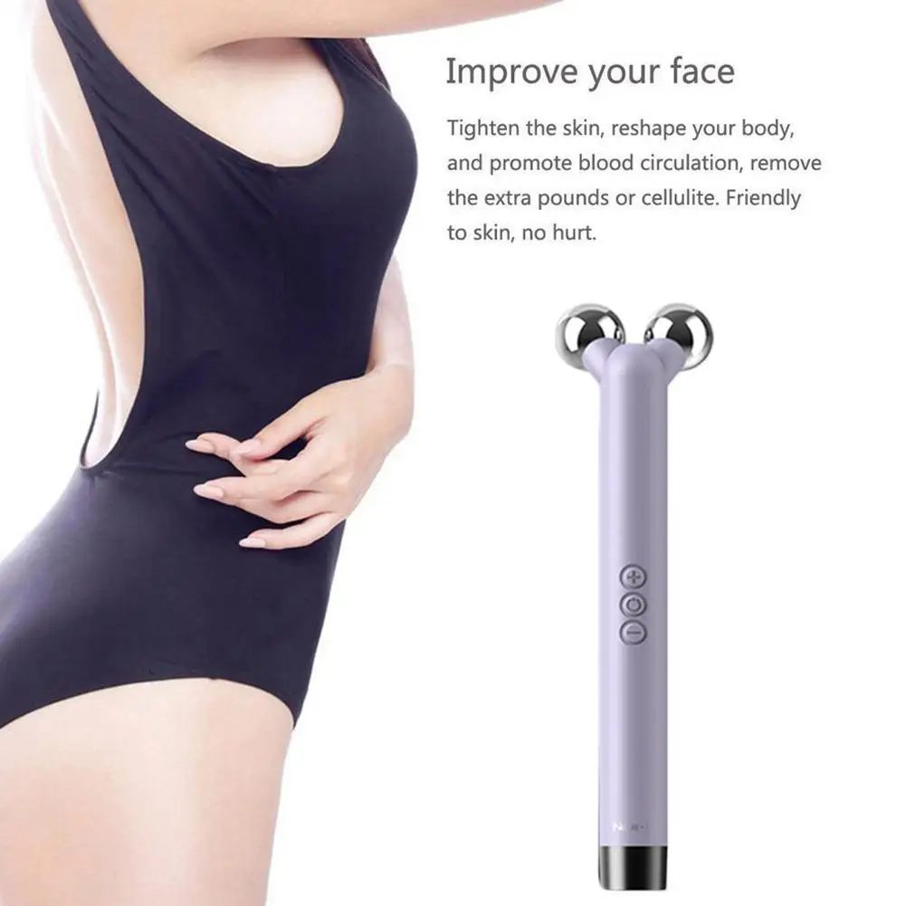 

Microcurrent Beauty Vibration Massage V Face Lifting Remove Skin Eliminate Firming Care Double Chin Massager Wrinkles V9O8