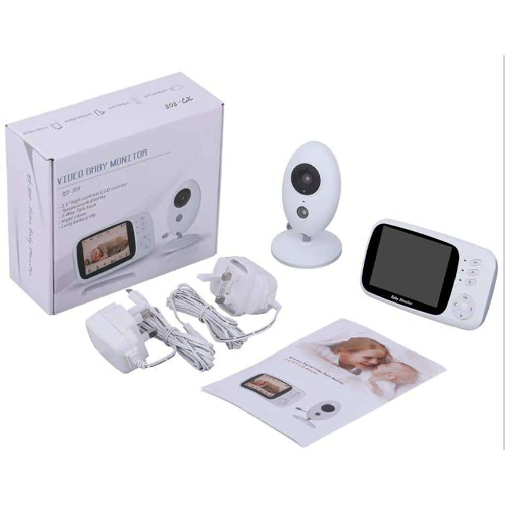 CYSINCOS видео Bebe baby monitor 2,4G беспроводной 3,2 дюймов ЖК-дисплей 2 способа аудио разговора ночного видения Видео няня Баба Eletronica Babyfoon