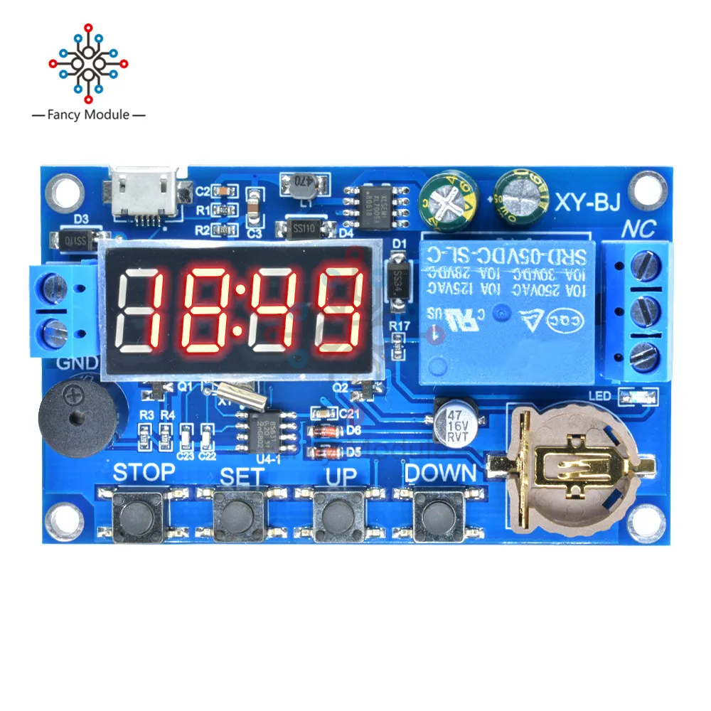Diymore DC 5V реальная задержка синхронизации Управление переключателем таймера релейный модуль Синхронизация Часов несколько режимов