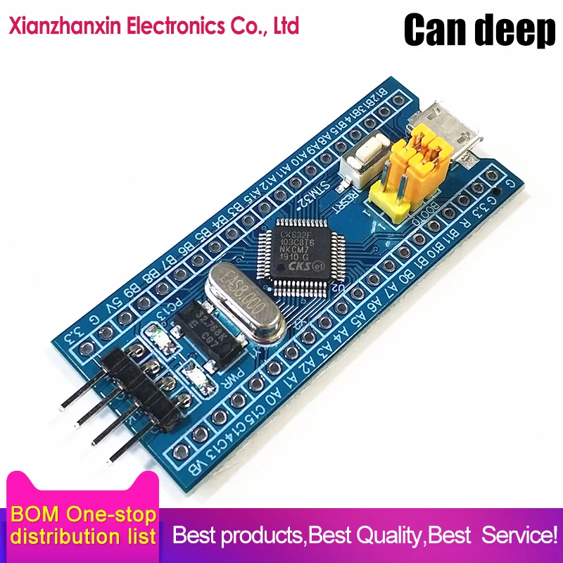 Минимальная системная плата STM32F103C8T6 32F103C8T6 32F10 3 микрокомпьютер STM32 обучающая