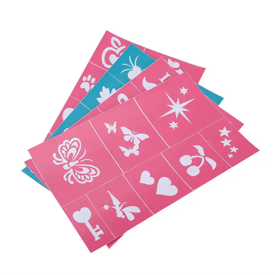 16 цветов краска для лица тела пигментная кисть блестящая пудра Детская косметика