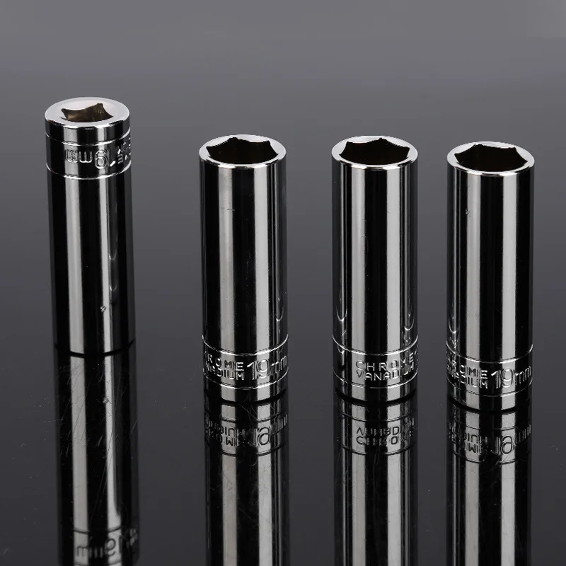 Шестигранная головка гаечного ключа с длинным рукавом 1/2 дюйма 8-27 мм |