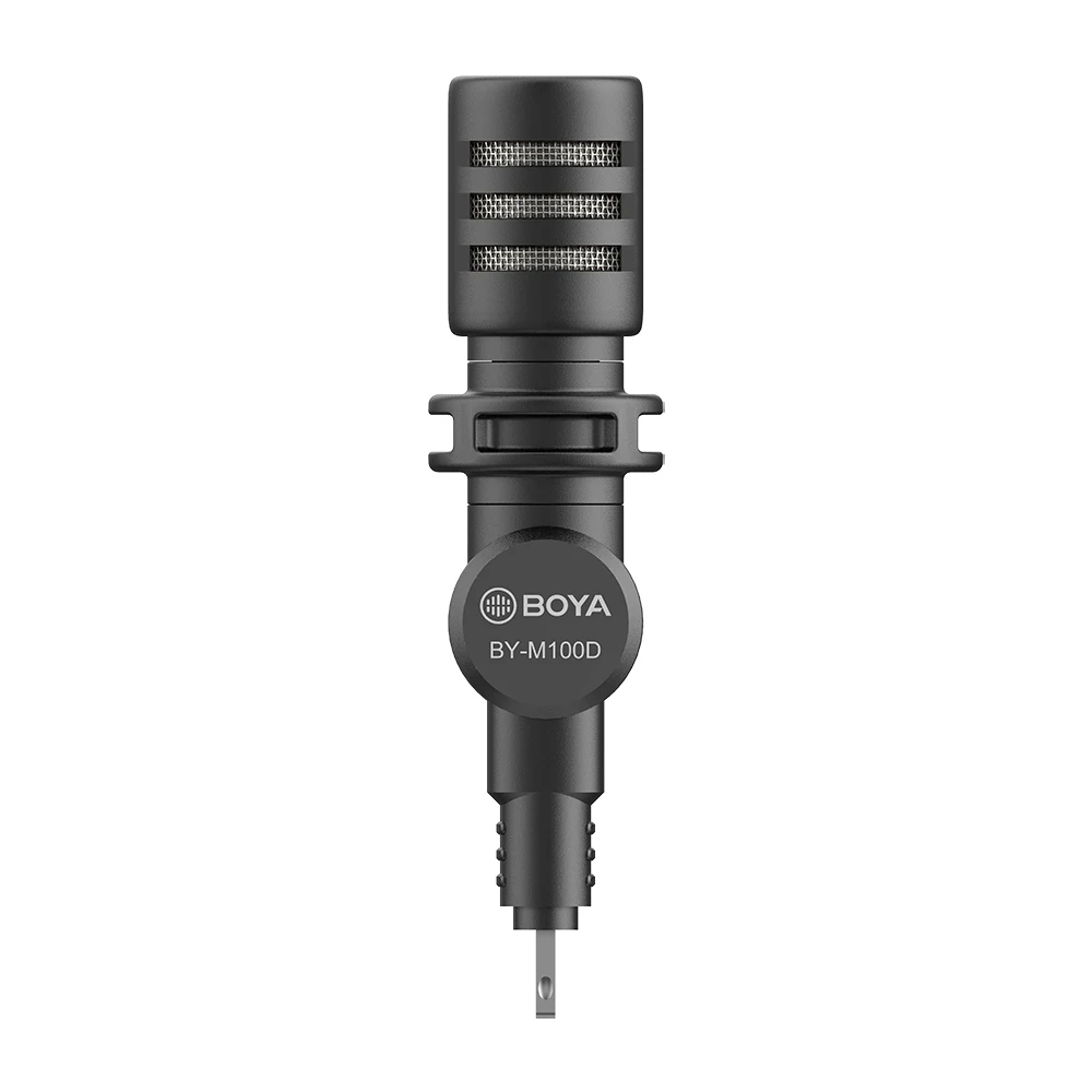 BOYA BY M100D всенаправленный MFi Сертифицированный микрофон с разъемом Lightning для iPhone 12