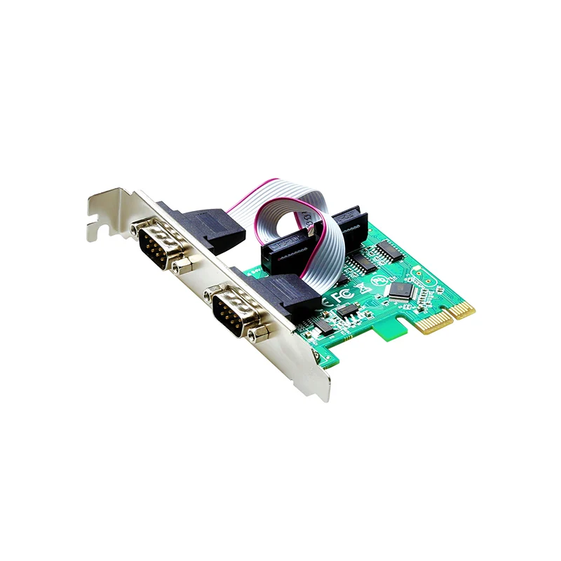 Puerto serie COM RS232 RS-232 para PCI-E PCI Express, elevador, Adaptador, convertidor...