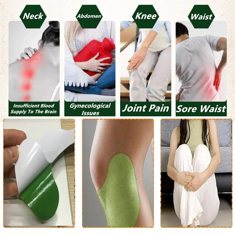 

Moxibustion Patch Wormwood Detox Patches Arthritis Herbal Medicine Paste Pain Relieve Health Care Moxibustion Patch