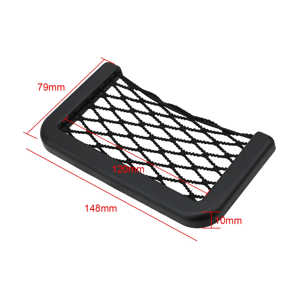 LEEPEE 15X8cm Автомобильная Сетчатая Сумка Автомобиль Организатором сетки