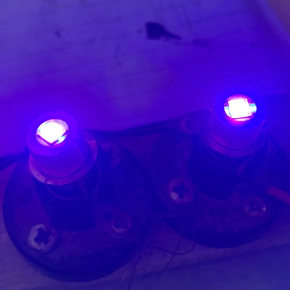 

P13.5S 4-12 В Светодиодный УФ-светильник Светильник лампы светодиодный аварийный рабочий светильник лампа для замены