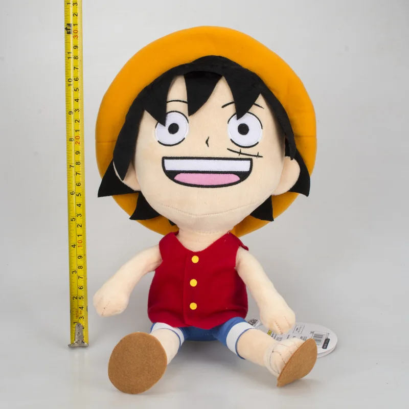 8 видов стилей Аниме цельная соломенная шляпа Luffy Roronoa Zoro Ace плюшевые Мультяшные детские игрушки Kawaii мягкие куклы для детей 23~ 24 см