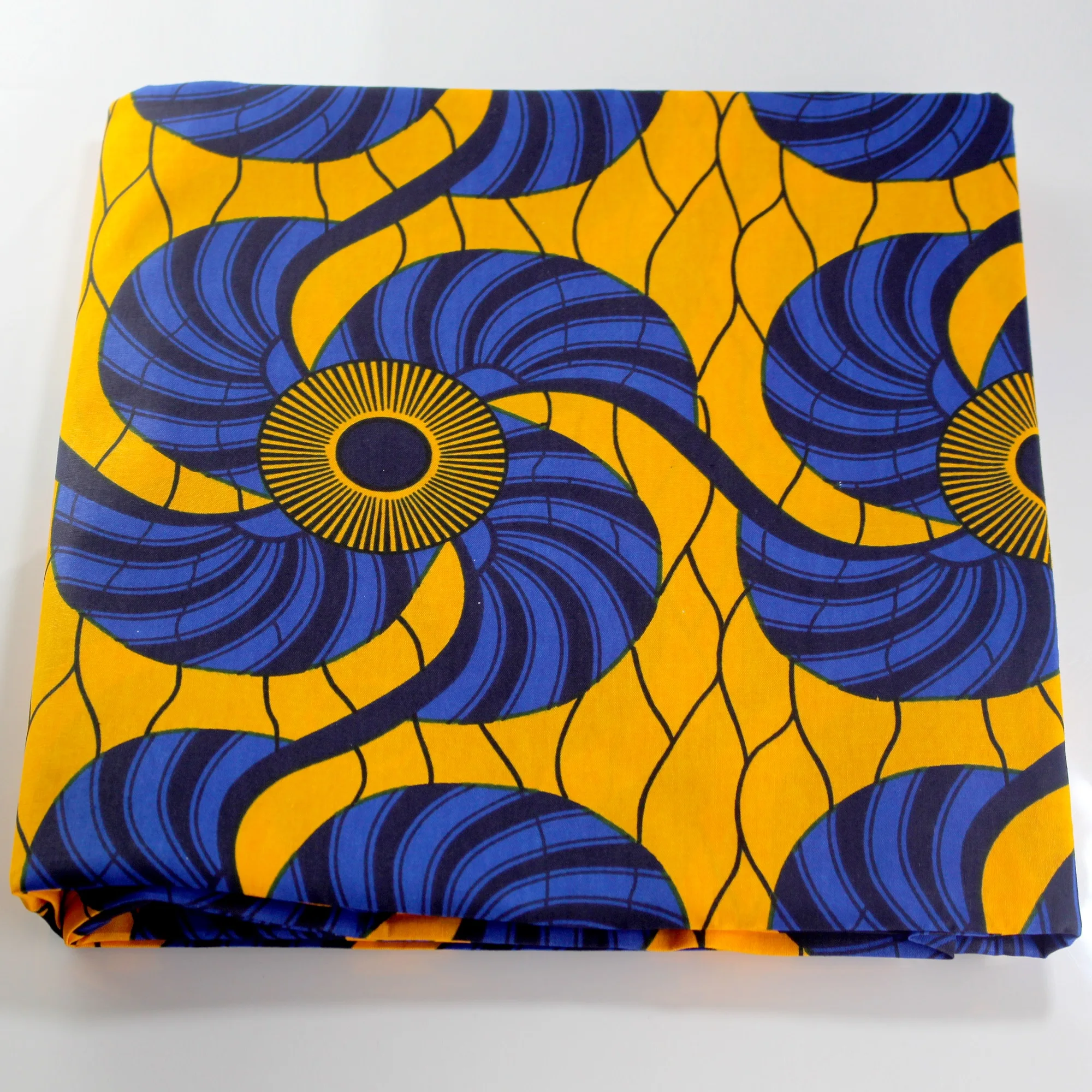 Швейный цветной материал из анкарской ткани 100% хлопчатобумажный Африканский