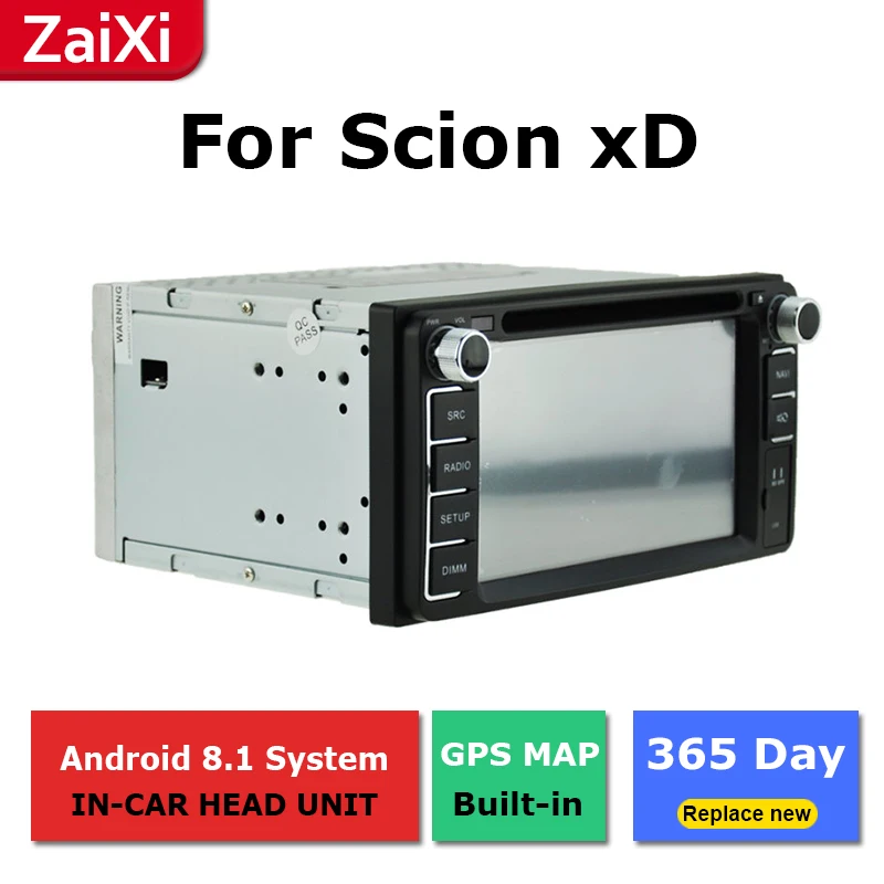 Автомагнитола 2DIN с GPS-навигацией стерео видео для Toyota IST Urban Cruiser Scion XD 2007 ~ 2016