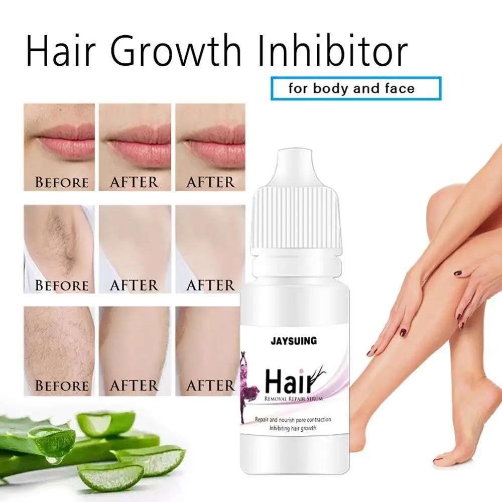 Длительное торможение роста волос Новый ингибитор безболезненный спрей для