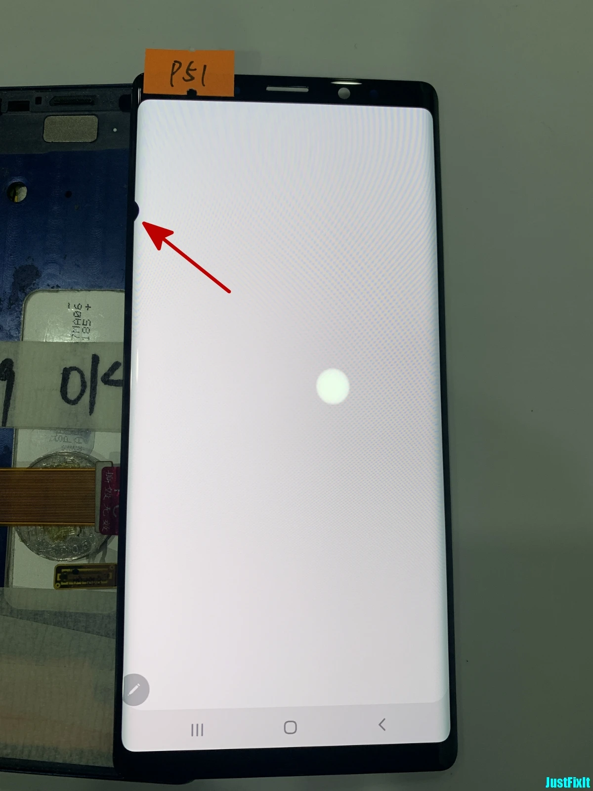 Для samsung Galaxy Note 9 ЖК-дисплей кодирующий преобразователь сенсорного экрана в сборе N960 N960F N960D N960DS ЖК-дисплей с дефектом - Цвет: P51