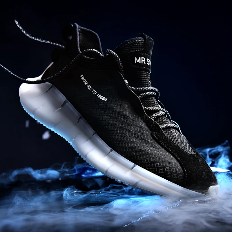 

Summer New Casual Tide Shoes Popcorn Men's Shoes Ice Silk Mesh Upper Breathable New Wild Sports Shoes High-end Quality Sneakers