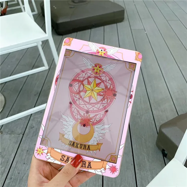Cardcaptor Sakura Единорог Сейлор Мун шаблон для iPad 9,7/ 9,7/Pro 9,7 inch/Air1/Air2 Экран протектор+ чехол