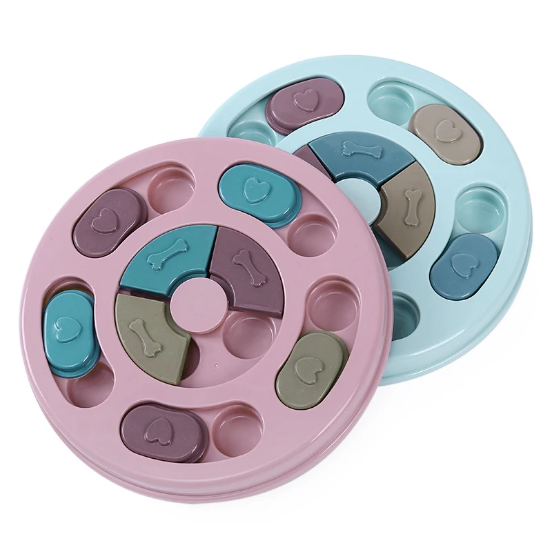 

Игрушки-головоломки для собак, интерактивные аксессуары для увеличения IQ собак, обучающие игры для домашних животных, кормушка для маленьк...